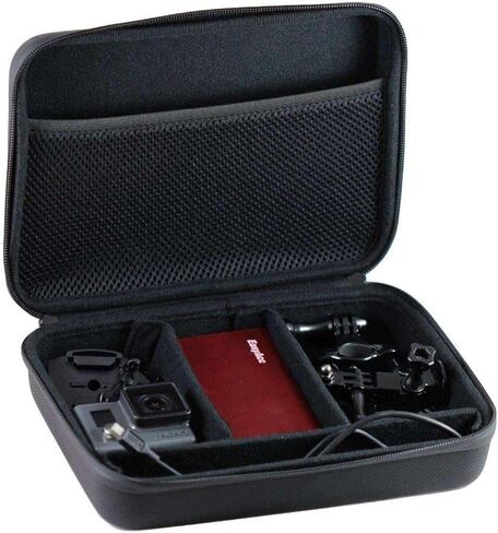Navitech Black Action Camera Hard Case - Compatible With ODDV 4K60FPS 30MP Action Camera in Saudi Arabia