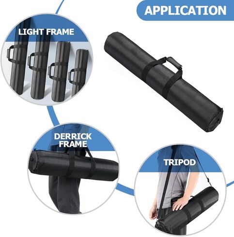 Veemoon Tripod Carrying Bag with Handle Thickened 65cm Photography Storage Pouch Portable Outdoor Photography Accessories Case for Tripods and Light Stands in Kuwait