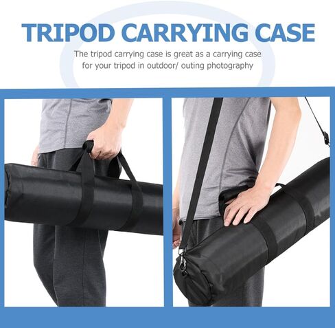 Veemoon Tripod Carrying Bag with Handle Thickened 65cm Photography Storage Pouch Portable Outdoor Photography Accessories Case for Tripods and Light Stands in Kuwait