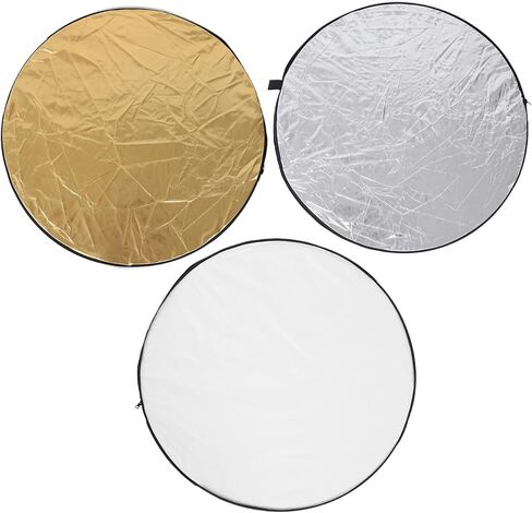 NUOBESTY 80cm 5-in-1 Photography Flash Reflector Diffuser, Portable Foldable Light Reflector for DSLR Cameras, Photo and Video Lighting Accessories for Outdoor and Studio Use in Saudi Arabia