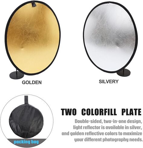 NUOBESTY 80cm 5-in-1 Photography Flash Reflector Diffuser, Portable Foldable Light Reflector for DSLR Cameras, Photo and Video Lighting Accessories for Outdoor and Studio Use in Saudi Arabia