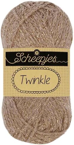 Scheepjes Twinkle Yarn 50g - الذهب in Kuwait