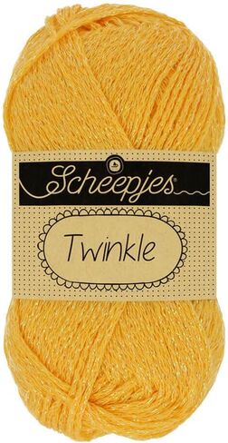 Scheepjes Twinkle Yarn 50g - الذهب in Kuwait
