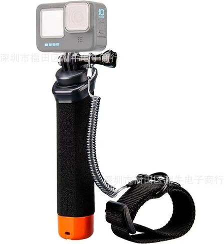 مقبض عائم لـ GoPro، Insta360 X5 X4، قضيب طفو للغوص مع حزام معصم، حامل يدوي مقاوم للماء لكاميرات الحركة in Saudi Arabia