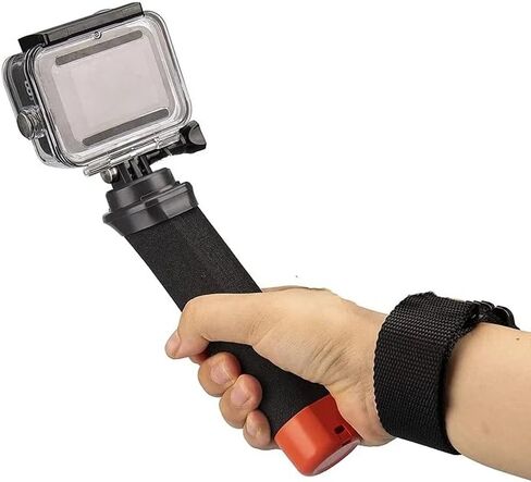 مقبض عائم لـ GoPro، Insta360 X5 X4، قضيب طفو للغوص مع حزام معصم، حامل يدوي مقاوم للماء لكاميرات الحركة in Saudi Arabia
