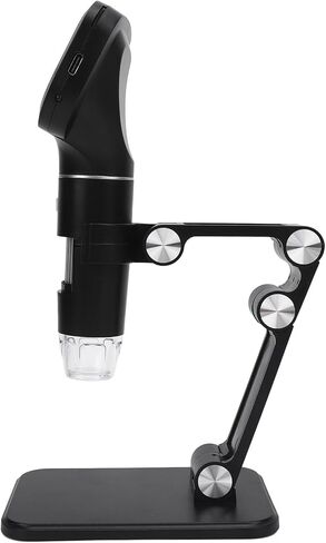 Dioche Portable Microscope Handheld Digital Microscope with IPS Screen 1600X Magnification for Kids Adults Students Professionals USB Rechargeable 700mAH Battery ABS Material in Saudi Arabia