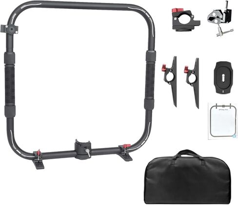 قبضة حلقة مثبتة محمولة من EBTOOLS لـ rs3mini rs4mini، دعامة حلقات مقود مزدوجة للجيمبال، مقابض مضادة للانزلاق، أرجل دعم سريعة، لوحة قاعدة سريعة التحرير، مضادة للالتواء in Kuwait