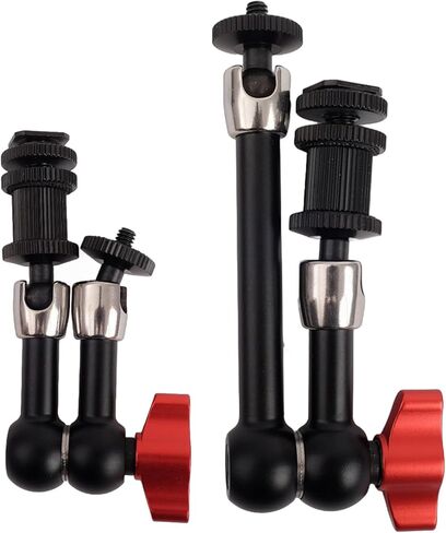 Multiple Angled 7/11" Articulations Arm with Twin 1/4" Thread for Videography Lighting and Monitors Camera Monitors Arm in Saudi Arabia