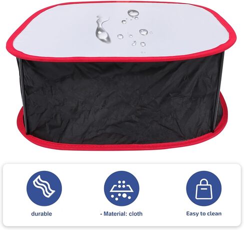 صندوق إضاءة بغطاء خفيف من VANZACK للتصوير الفوتوغرافي، ناشر درع ضوء LED صغير، معدّل إضاءة ناعم للاستوديو والاستخدام المنزلي in Saudi Arabia