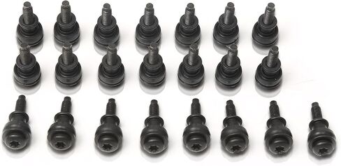 براغي تغطية صمام المحرك أكياس 06B103831E استبدال VW EOS Golf Jetta Passat Touareg Audi A3 A4 A5 A6 A7 A8 Q4 Q7 TT R8 RS5 (06B103831J-22PCS) in Saudi Arabia