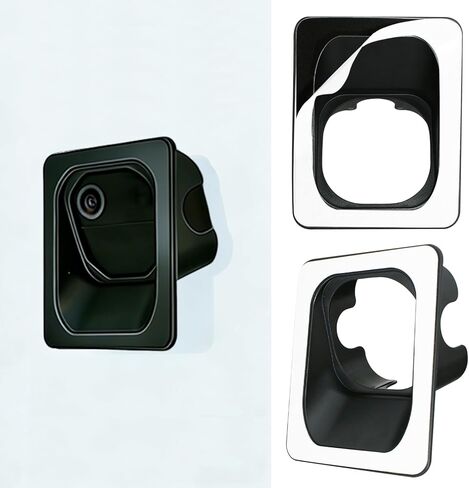 حامل نافذة بزاوية متوافق مع Blink Outdoor 4,20 درجة إمالة (لأعلى/لأسفل/يسار/يمين)، لا توجد انعكاسات داخلية، لا يوجد حامل كاميرا مثقب لاصق على الحائط، احصل على أفضل زاوية رؤية، 2 حزمة in Kuwait