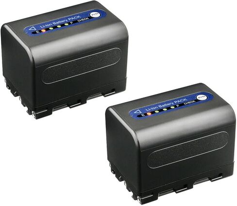 بطارية Kastar NP-QM71D 7.4 فولت 3600 مللي أمبير بديلة لسوني CCD-TRV30، CCD-TRV33، CCD-TRV38، CCD-TRV39، CCD-TRV40، CCD-TRV50، CCD-TRV60، CCD-TRV70، CCD-TRV75، CCD-TRV80، CCD-TRV116 الكاميرا in Saudi Arabia