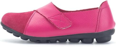 Women Premium Ultra Soft Orthopedic Flats Loafers Leather Slip on Soft Bottom Non-Slip Adjustable Easy On Comfy Large Size Moccasins Walking in Saudi Arabia