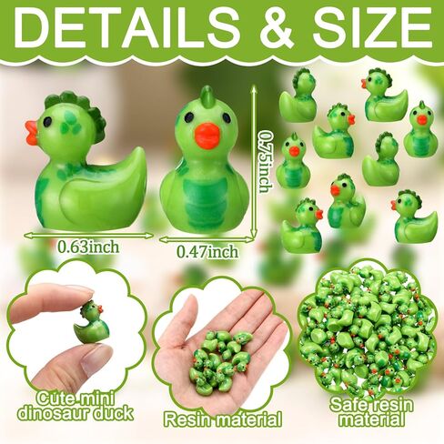 Realspring 50 Pcs Mini Resin Sloth Ducks Bulk Mini Resin Animals Figurines Cute Tiny Sloth Duckies for Miniature Characters Garden Micro Landscape Aquarium DIY Craft Dollhouse Ornament in Saudi Arabia