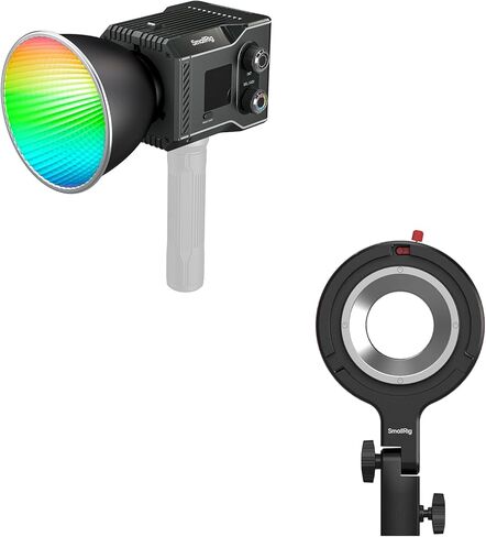 Bundle: SmallRig RC 60C RGB COB 4808 and Bowens Mount Adapter 4476 and in Saudi Arabia
