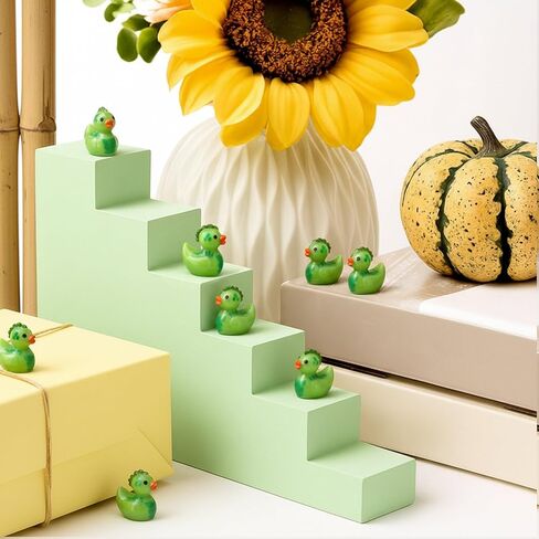 Realspring 50 Pcs Mini Resin Sloth Ducks Bulk Mini Resin Animals Figurines Cute Tiny Sloth Duckies for Miniature Characters Garden Micro Landscape Aquarium DIY Craft Dollhouse Ornament in Saudi Arabia