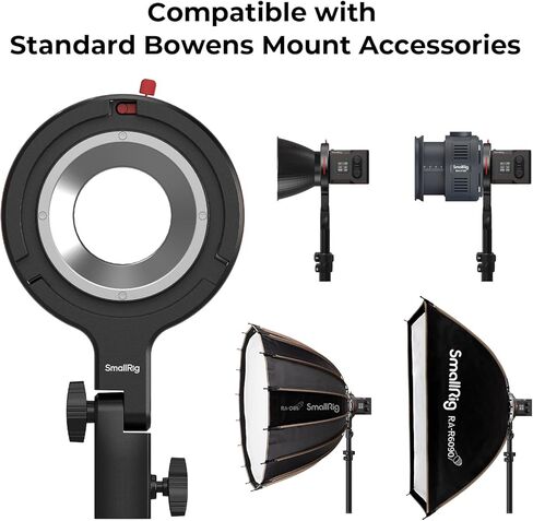 Bundle: SmallRig RC 60C RGB COB 4808 and Bowens Mount Adapter 4476 and in Saudi Arabia