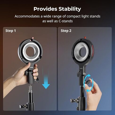 Bundle: SmallRig RC 60C RGB COB 4808 and Bowens Mount Adapter 4476 and in Saudi Arabia