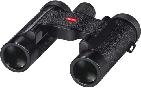 Leica 8x20 Ultravid Blackline Binocular (Black with Black Leather) - Exclusive Outdoors Binoculars Kit in Saudi Arabia