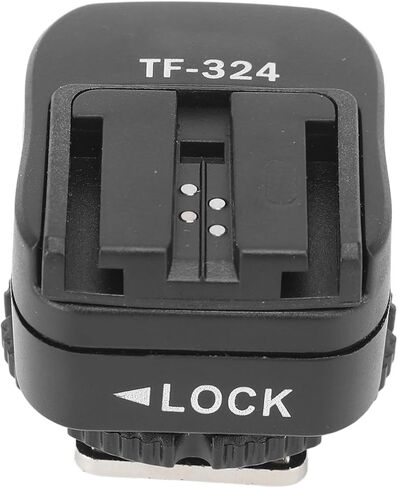 محول Acouto Stable Flash Hot Shoe مع منفذ مزامنة الكمبيوتر لسهولة الاستخدام والتوافق الواسع مع SB900 SB27 SB80DX SB50DX in Saudi Arabia