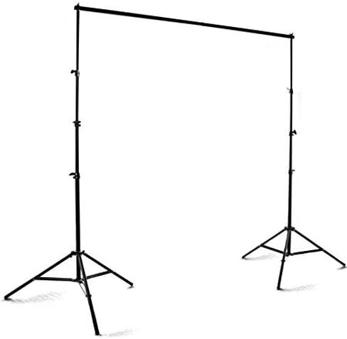 ePhotoInc Photography Studio Lighting kit Video Photo Portrait Light Kit with Muslin Backdrop Background Support Stand H57 in Saudi Arabia