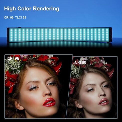 SIRUI B25RD Bendable RGB Video Light, LED Panel Light for Studio Photography Lighting, Adjustable 360° Full Color, 2700-8500K, Quick Release Combination, Battery/DC, Board/APP Control in Saudi Arabia