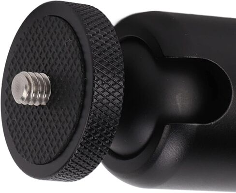 Camera Mount Tripod Head Adapter with 1 / 4in Screw, Aluminum Alloy, 360 Degree Swivel - Durable Ball Head Mount, Versatile Geared Tripod Accessory for SLR and Mirrorless Cameras in Saudi Arabia