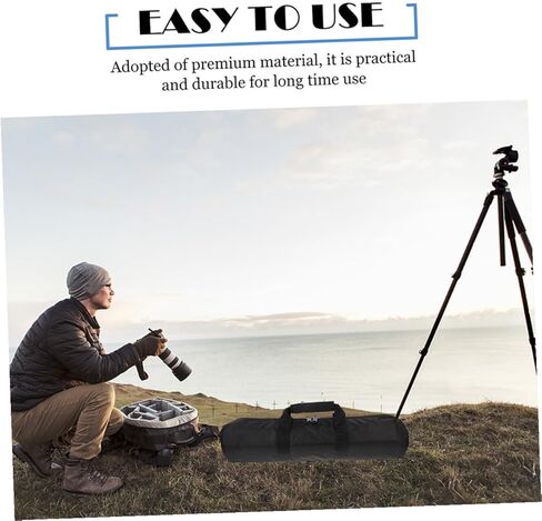 Thickened Tripod Carrying Bag with Padded Protection 65Cm X 13Cm, Portable Travel Case for Photography Light Stands and Mic Stands, Heavy Duty Storage for Outdoor Photographers in Saudi Arabia