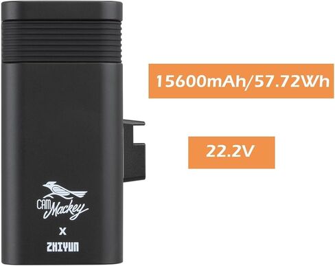 ZHIYUN X100 Grip Battery 22.2V 15600mAh Battery for Zhi Yun X100 Combo X100 Pro X100 RGB LED Video Light X100 Combo X100 Pro x100 RGB Pro in Saudi Arabia