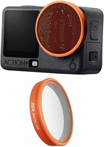 Osmo Action 6 Filter,Lens Filter Set for DJI Osmo Action 6 Camera,Waterproof, Oil-Resistant, Easy to Install (Star+CPL+ND8 16 32 64+Night+Black Mist 1/4) in Saudi Arabia