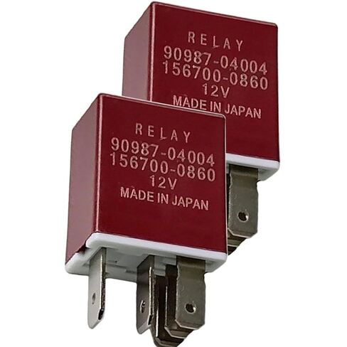 90987-02006 056700-6912 مرحل السيارات 4-Pin 12VDC - تركيب إضافي متوافق مع Toyota Lexus Corolla RAV4 Camry Highlander in Kuwait