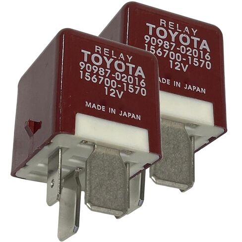 90987-02006 056700-6912 مرحل السيارات 4-Pin 12VDC - تركيب إضافي متوافق مع Toyota Lexus Corolla RAV4 Camry Highlander in Kuwait