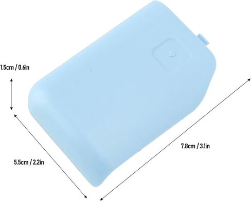 غطاء باب بطارية الكاميرا الفورية Sonew - Mini SE، سهل التركيب، خفيف الوزن، مصنوع من مادة ABS (أزرق) in Saudi Arabia