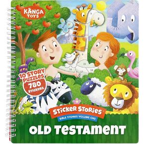 كتاب ملصق النشاط 7 وما فوق "قصص ملصقات يسوع" كتاب الألغاز استكشاف 10 مغامرات العهد الجديد 756 ملصقات قابلة لإعادة الاستخدام. in Kuwait