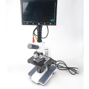 XP604 مختبر المجهر البيولوجي 40X-1600X مع شاشة LCD 5 بوصة للطلاب والمهنيين in Kuwait