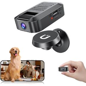 كاميرا مربية داخلية لاسلكية بدقة 4K HD للمنزل مع التحكم في التطبيق وكشف الحركة، كاميرا أمان خارجية مع رؤية ليلية وتسجيل حلقة للمكتب، كاميرا مغناطيسية سهلة الاستخدام والتركيب in Kuwait