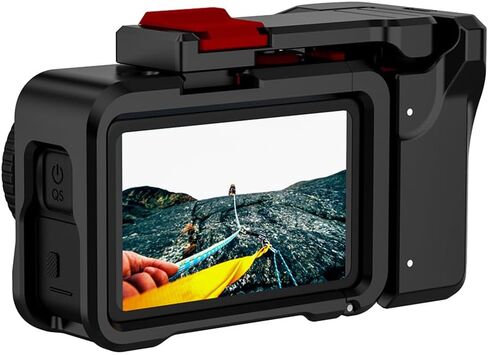 مجموعة تصوير الشوارع مناسبة لـ DJI OSMO Action 6، حافظة واقية من سبائك الألومنيوم للتصوير الفوتوغرافي في الشوارع + غطاء عدسة + حبل يد in Saudi Arabia