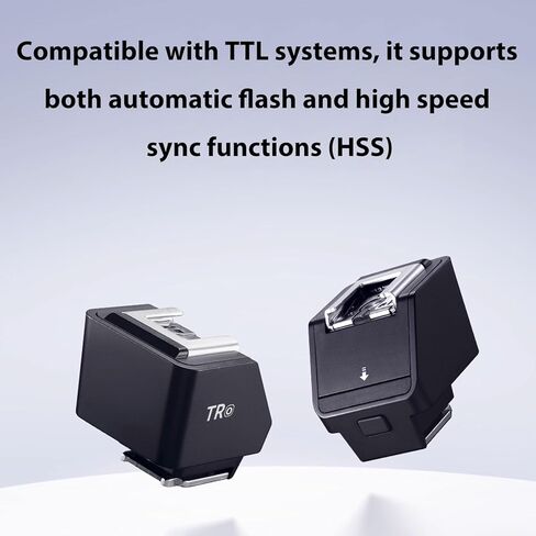 EBTOOLS TTL Hot Shoe Riser، محول ارتفاع الارتفاع 30 مم للفلاش مع تعديل الميل 0-90 درجة، فلاش تلقائي، متوافق مع ومضات IT20 IT22 IT30Pro أقل من 300 جرام in Saudi Arabia