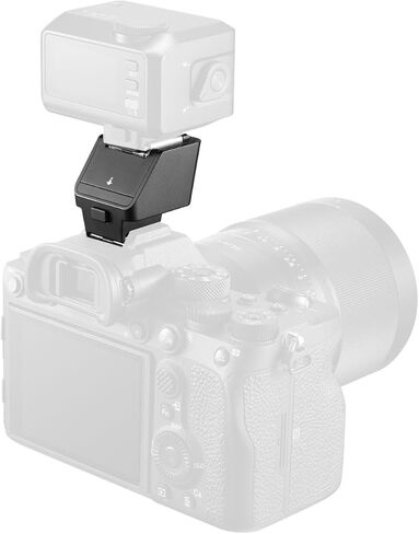 EBTOOLS TTL Hot Shoe Riser، محول ارتفاع الارتفاع 30 مم للفلاش مع تعديل الميل 0-90 درجة، فلاش تلقائي، متوافق مع ومضات IT20 IT22 IT30Pro أقل من 300 جرام in Saudi Arabia