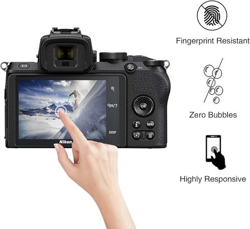 (3 عبوات) واقي شاشة Rieibi لكاميرا Canon EOS 1DX 1DX Mark II الرقمية، طبقة من الزجاج المقسى لكاميرا Canon 1 DX 1DXII MK II مضادة لبصمات الأصابع ومضادة للخدش in Saudi Arabia