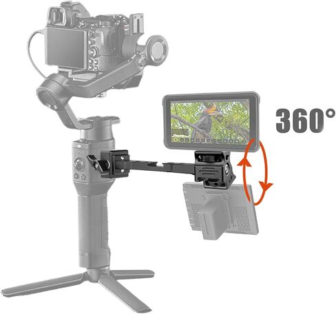Camera Extension Arm Cold Shoe Mount Bracket for Videography Accessories Easy Installation Extension Accessory in Saudi Arabia