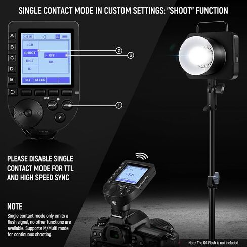 فلاش NEEWER Z2-N 2.4G TTL برأس مستدير Speedlite لنيكون + مشغل فلاش لاسلكي QPRO-N TTL مطور، ضوء Speedlight مع بطارية 7.4 فولت/2600 مللي أمبير في الساعة 480 فلاش طاقة كاملة in Saudi Arabia