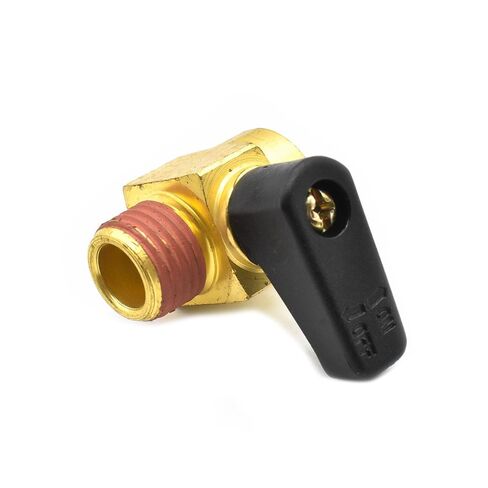 Interstate Pneumatics VP40B Assembly 1/4" MPT Ball Drain Valve - Brass in Saudi Arabia
