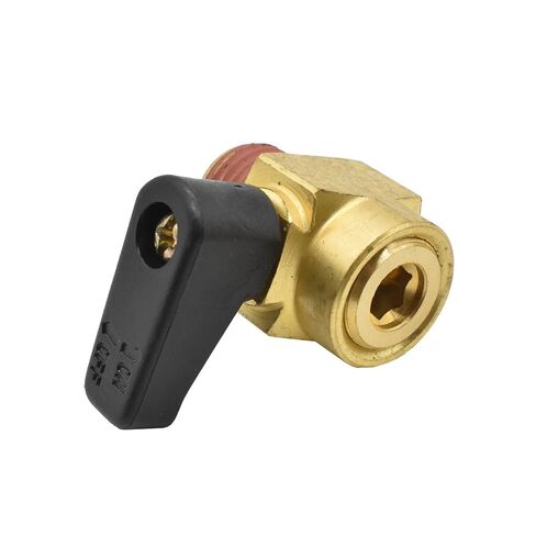 Interstate Pneumatics VP40B Assembly 1/4" MPT Ball Drain Valve - Brass in Saudi Arabia