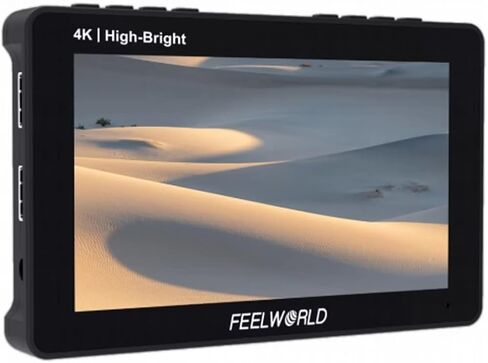 FEELWORLD F5 Prox 5.5 Inch 1200nit High Bright Touch Screen Field Monitor, 1920 * 1080, 5V Type-C Power Supply, 4K HDMI in&Out, F970 Battery Plate in Saudi Arabia
