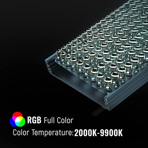 YONGNUO YN660LED Ice Light with Light Stand 9.2ft, RGB Full Color LED Video Light, 45W CRI96 2000K-9900K Adjustable, for Photo YouTube Video Photography in Saudi Arabia