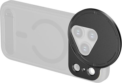 الحزمة: قفص فيديو للهاتف المحمول SMALLRIG لهاتف iPhone 17 Pro 5545+FilMov 67mm حلقة فلتر مغناطيسية 5547+ 5-in-1 مجموعة مرشح عدسة مغناطيسية 67 مم 4726 in Saudi Arabia