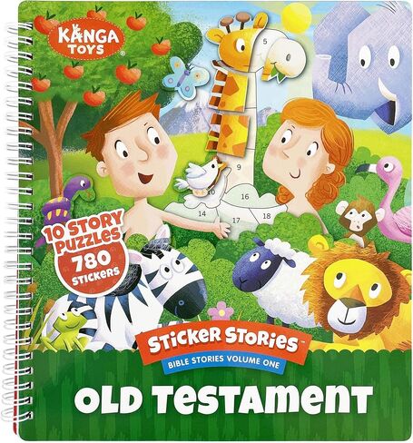 كتاب ملصق النشاط 7 وما فوق "قصص ملصقات يسوع" كتاب الألغاز استكشاف 10 مغامرات العهد الجديد 756 ملصقات قابلة لإعادة الاستخدام. in Kuwait