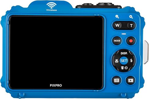كاميرا كوداك PIXPRO WPZ2 الرقمية (أزرق) | كاميرا مقاومة للماء والصدمات والغبار مع مستشعر 16 ميجابكسل وفيديو 1080 بكسل وتكبير بصري 4X | للاستخدام في السفر والخارج + بطاقة 2X سعة 32 جيجابايت + حامل ثلاثي القوائم لمدونة الفيديو + حقيبة + المزيد in Saudi Arabia