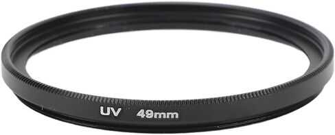 Lens Hood 49mm Lens Filter and Lens Cap Set, Prevents Ghosting and for 24mm F2.8D 28mm F2 35mm F2.8 Lenses, Compatible with Most in Saudi Arabia